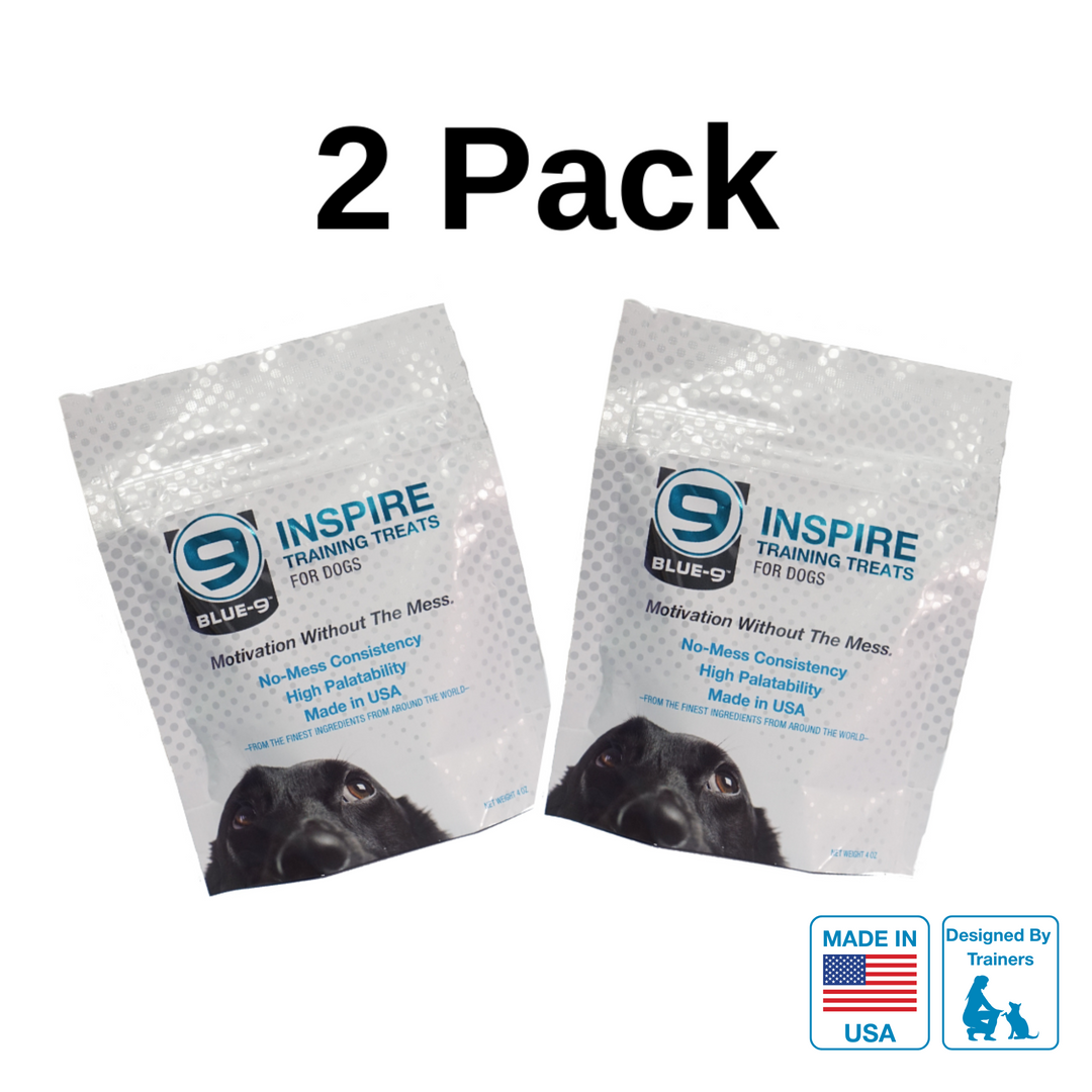 INSPIRE Dog Training Treats 2 Pack