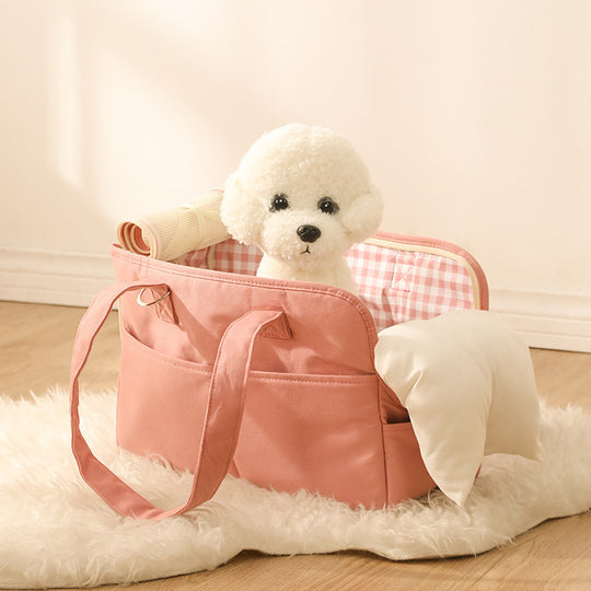 Pet Dog Cat Outgoing Bag Made Of Pure Cotton With Large Capacity Pets