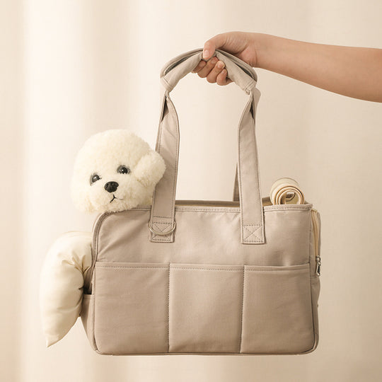 Pet Dog Cat Outgoing Bag Made Of Pure Cotton With Large Capacity Pets